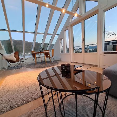 Glass Roof Private Loft In Tromso Ngoại thất bức ảnh